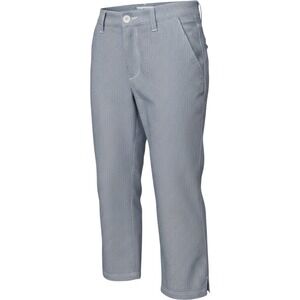Riders By Lee Pants‎ Womens 6 Blue Capri Striped Twill Cotton Spandex Stretch